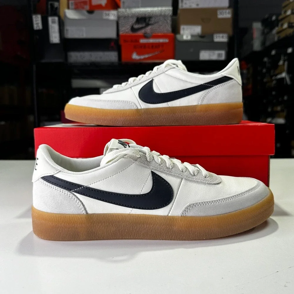 Nike Killshot 2 Leather Sail Oil Grey Gum Yellow 432997-121 Men's Size 8.5 NEW